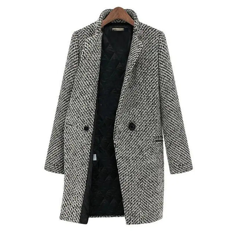 Zoey™ | Long Woolen Coat