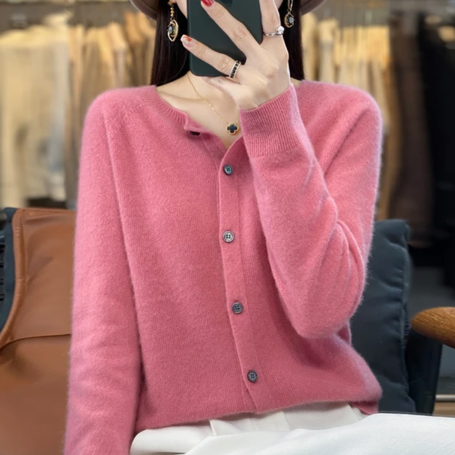 Leonie™ | Women's Merino Wool Cardigan