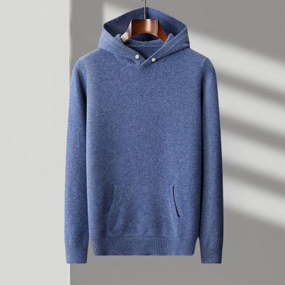 Morris™ | Men's Merino Wool Sweater with Hoodie