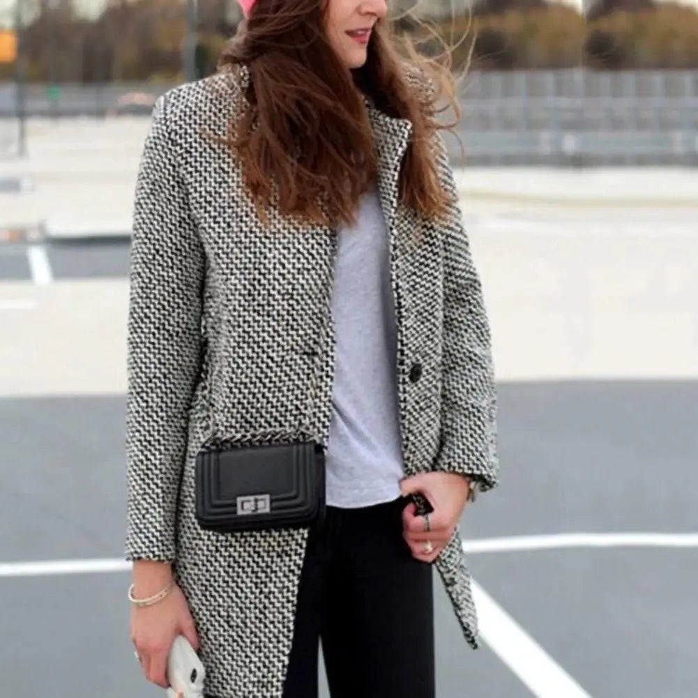 Zoey™ | Long Woolen Coat