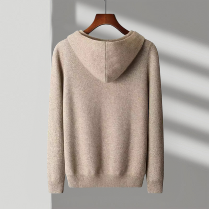 Morris™ | Men's Merino Wool Sweater with Hoodie