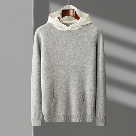 Morris™ | Men's Merino Wool Sweater with Hoodie