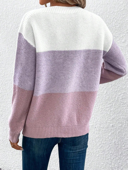 Luana™ | Women's Colour Block Sweater