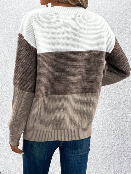 Luana™ | Women's Colour Block Sweater