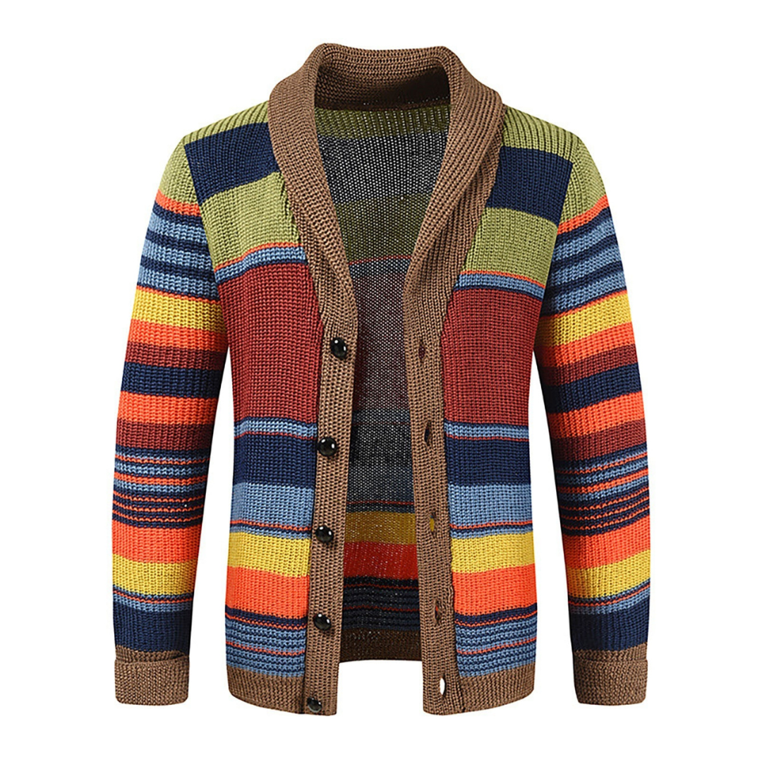 Oslo™ | Men's Retro Wool Cardigan