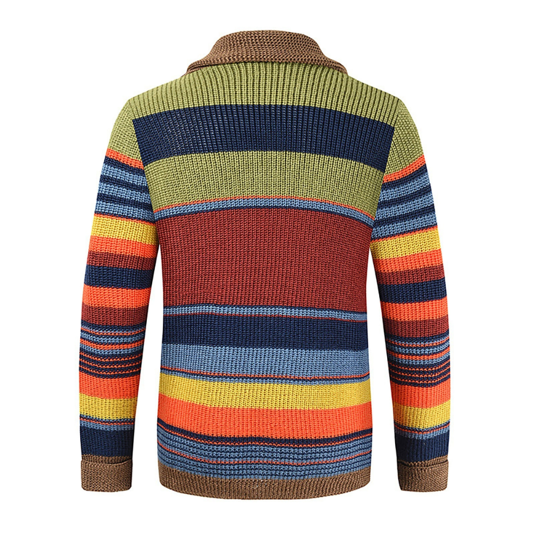 Oslo™ | Men's Retro Wool Cardigan