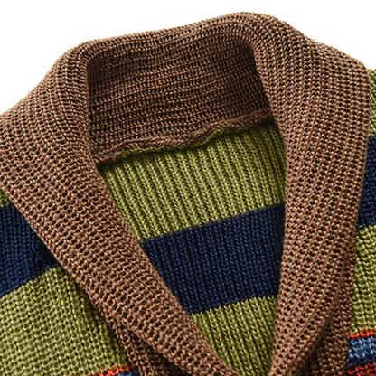 Oslo™ | Men's Retro Wool Cardigan