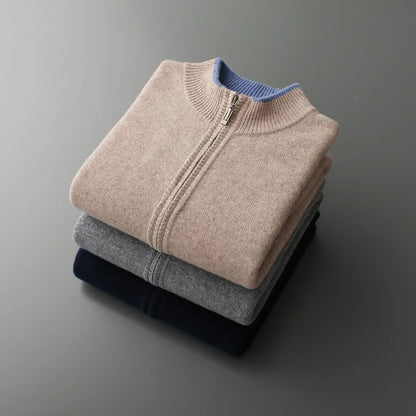 Ryker™ | Men's Cashmere Zip Up Sweater