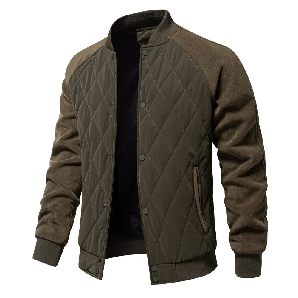 Jack™ | Men's Fleece Lined Baseball Jacket