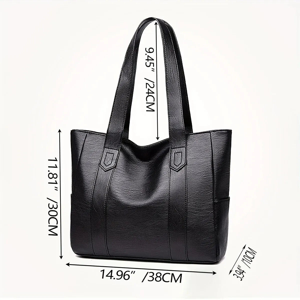 Anna's Vintage Vegan Leather Tote