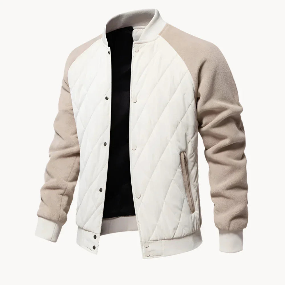 Jack™ | Men's Fleece Lined Baseball Jacket