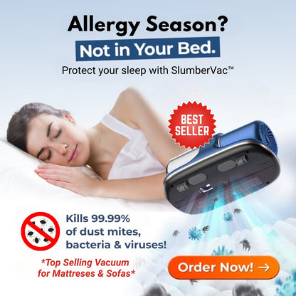 SlumberVac™ UV Handheld Vacuum