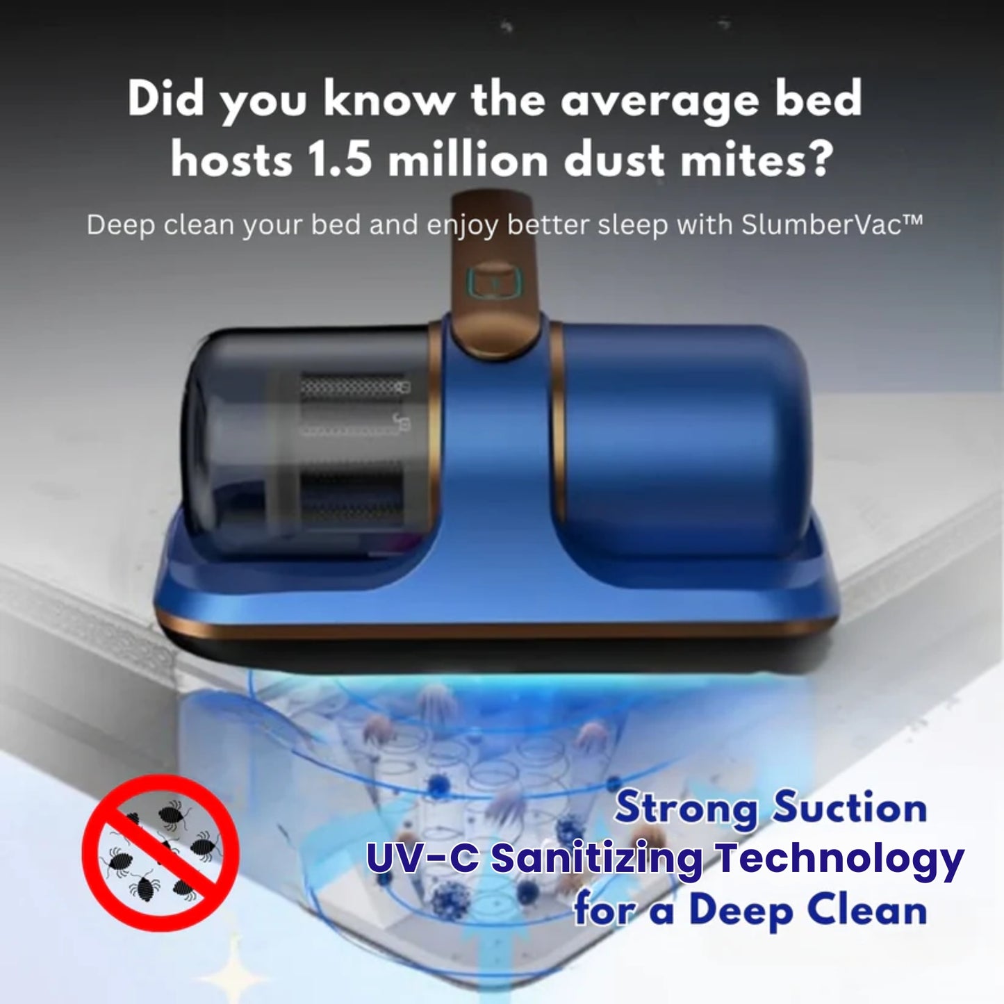 SlumberVac™ — The Lazy Mom's Vacuum