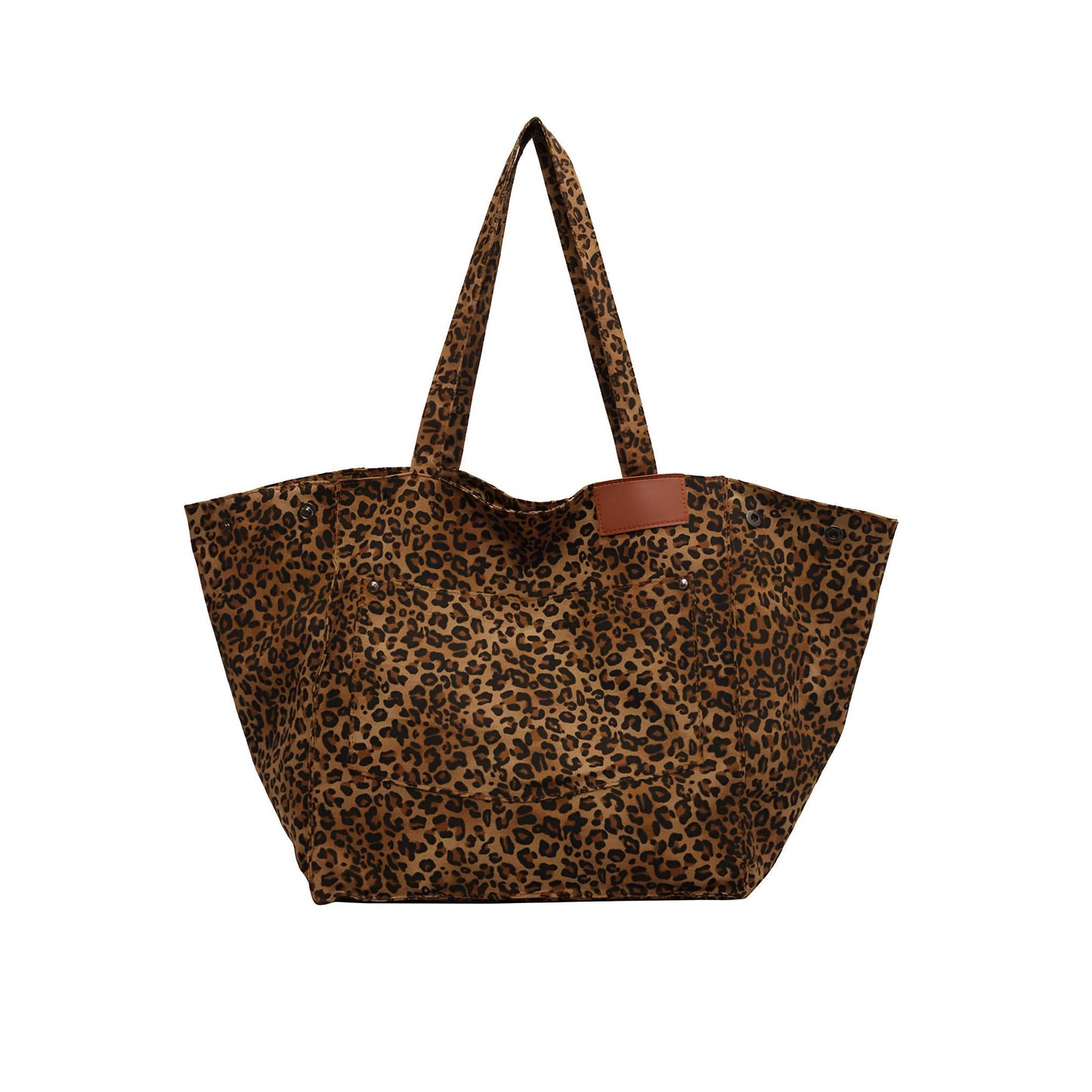 Sienna™ Large Leopard Canvas Tote Bag