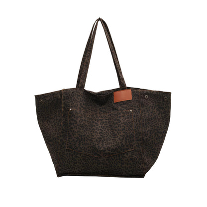 Sienna™ Large Leopard Canvas Tote Bag